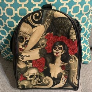 Sugar Skulls Las Elegantes mini backpack